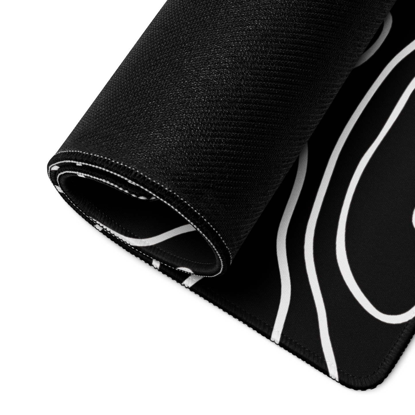 Lineas NEGRO v2 Mediano GAMING MOUSEPAD