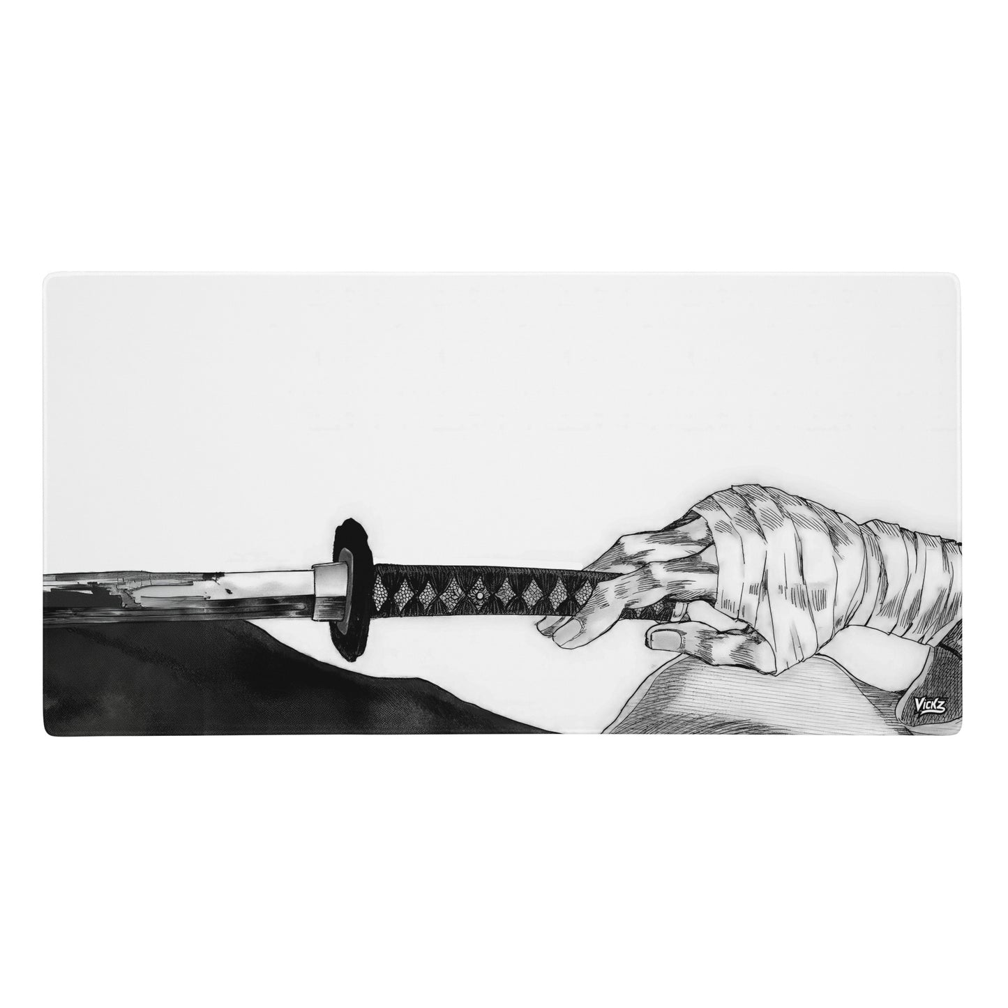 Espada divina BLANCO Gaming Mousepad XXL