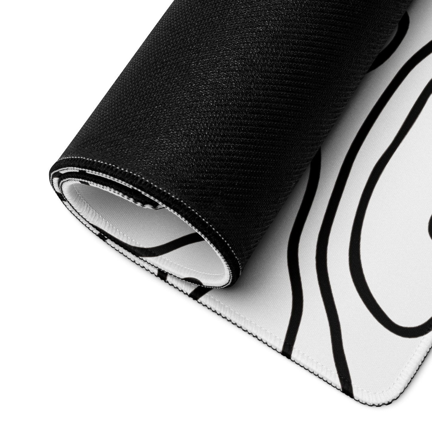 Lineas BLANCO v2 Mediano GAMING MOUSEPAD