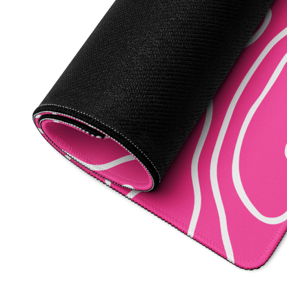 Lineas ROSA v2 Mediano GAMING MOUSEPAD